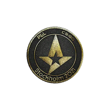 Patch | Astralis (Gold) | Stockholm 2021