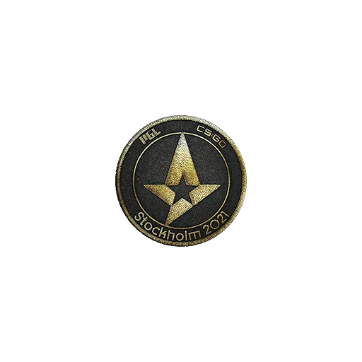Нашивка | Astralis (золотая) | Стокгольм-2021