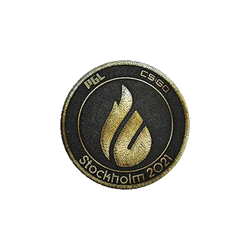Нашивка | Copenhagen Flames (золотая) | Стокгольм-2021