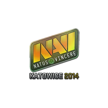 Sticker | Natus Vincere (Holo) | Katowice 2014