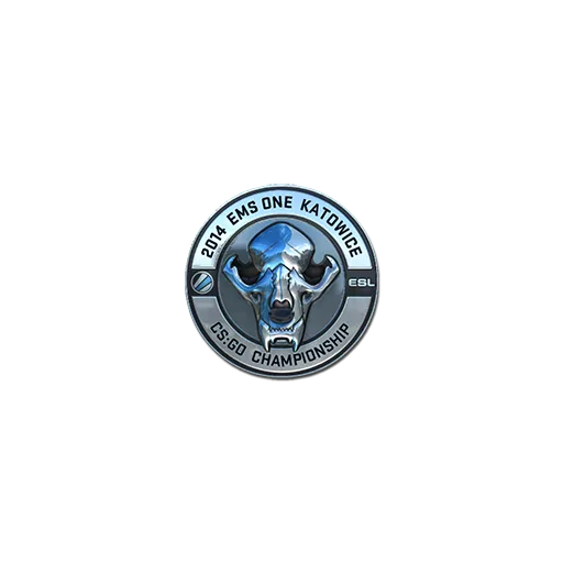 Sticker | ESL Skull (Foil) | Katowice 2014