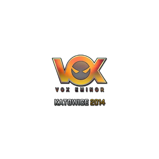 Наклейка | Vox Eminor (голографическая) | Катовице-2014