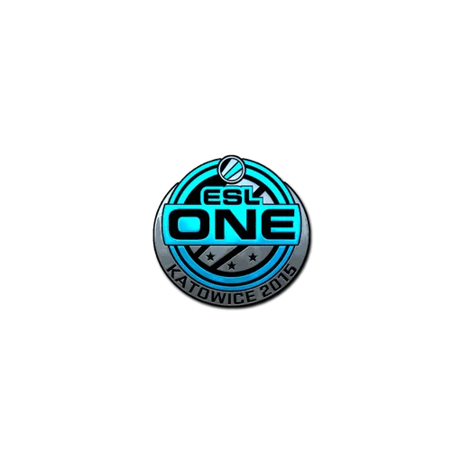 Наклейка | ESL One (металлическая) | Катовице-2015