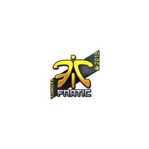 Наклейка | Fnatic (металлическая) | Катовице-2015