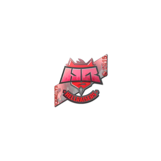 Наклейка | HellRaisers (голографическая) | Катовице-2015