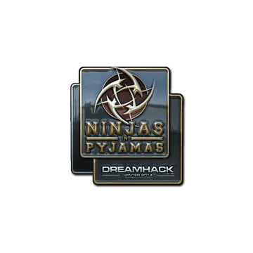 Sticker | Ninjas in Pyjamas (Foil) | DreamHack 2014