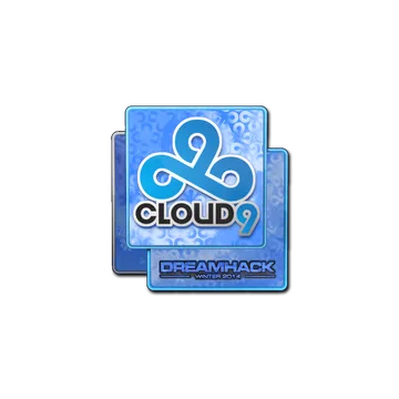 Наклейка | Cloud9 (голографическая) | DreamHack 2014