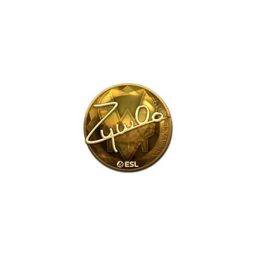Sticker | ZywOo (Gold) | Katowice 2019