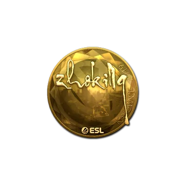 Sticker | zhokiNg (Gold) | Katowice 2019