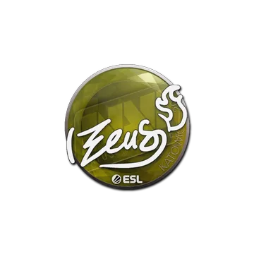 Sticker | Zeus | Katowice 2019