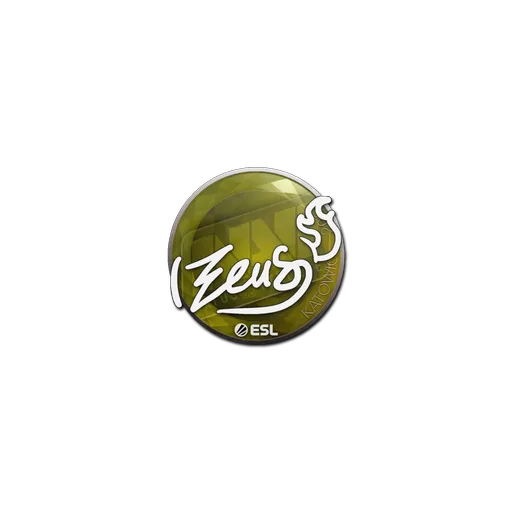 Наклейка | Zeus | Катовице-2019