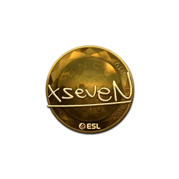 Sticker | xseveN (Gold) | Katowice 2019