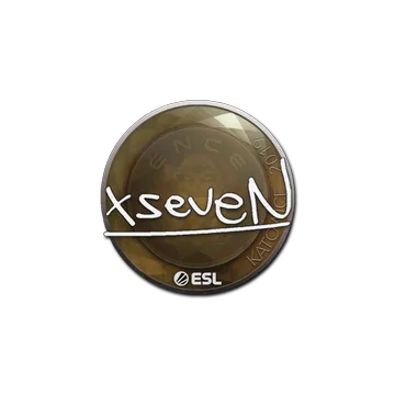 Наклейка | xseveN | Катовице-2019