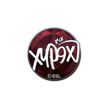 Наклейка | Xyp9x (металлическая) | Катовице-2019