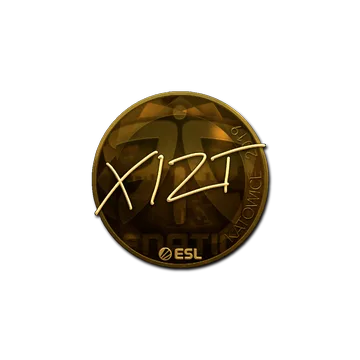 Sticker | Xizt (Gold) | Katowice 2019