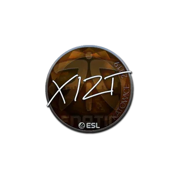 Sticker | Xizt (Foil) | Katowice 2019