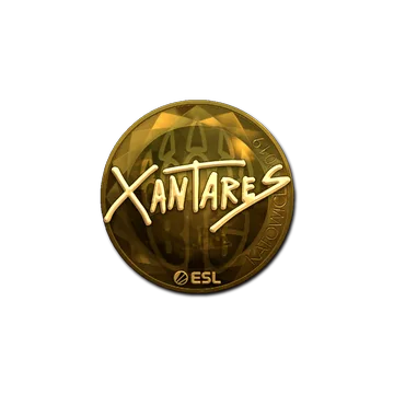 Sticker | XANTARES (Gold) | Katowice 2019