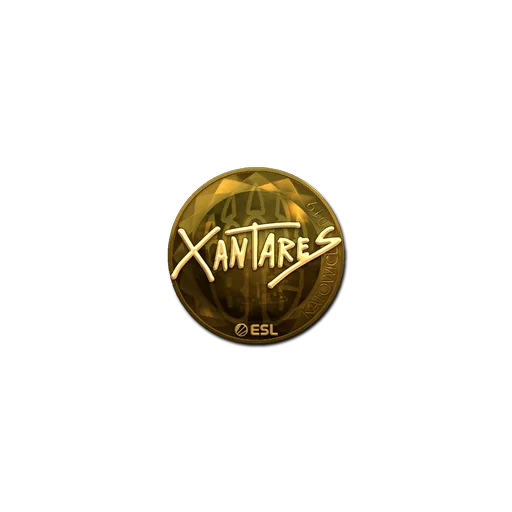 Sticker | XANTARES (Gold) | Katowice 2019