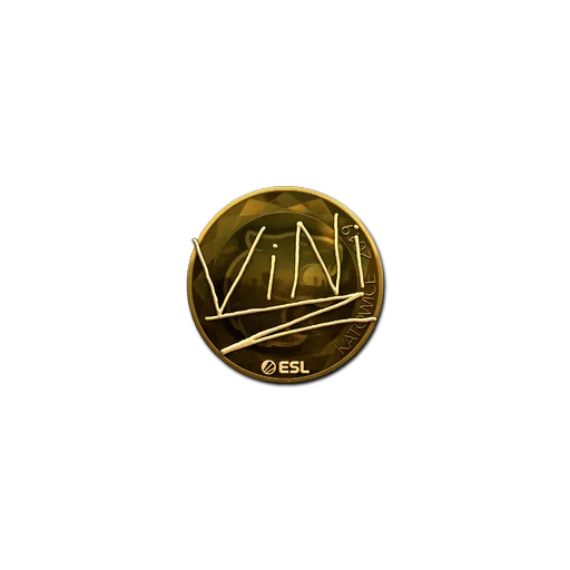 Sticker | VINI (Gold) | Katowice 2019