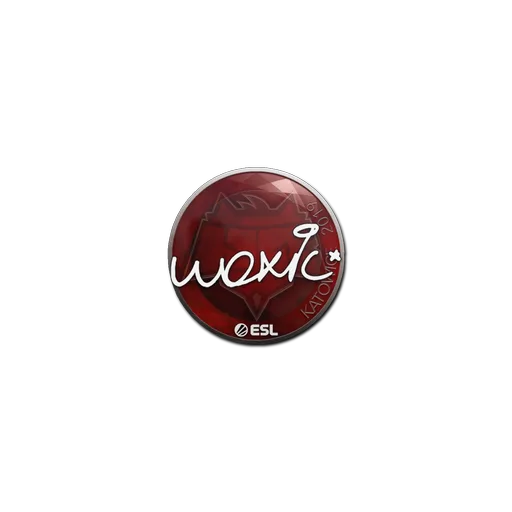 Наклейка | woxic | Катовице-2019
