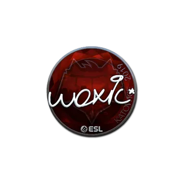Sticker | woxic (Foil) | Katowice 2019