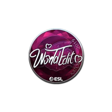Sticker | WorldEdit (Foil) | Katowice 2019