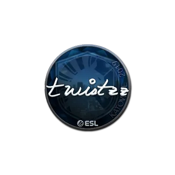 Наклейка | Twistzz (металлическая) | Катовице-2019