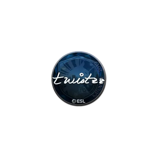 Наклейка | Twistzz (металлическая) | Катовице-2019