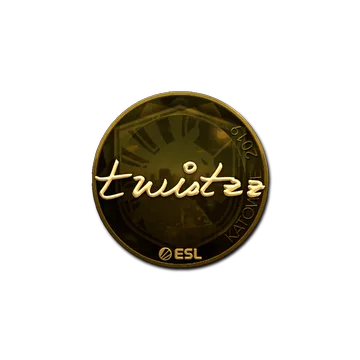 Sticker | Twistzz (Gold) | Katowice 2019