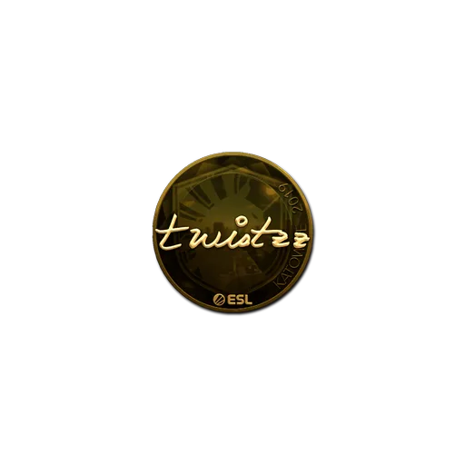 Sticker | Twistzz (Gold) | Katowice 2019