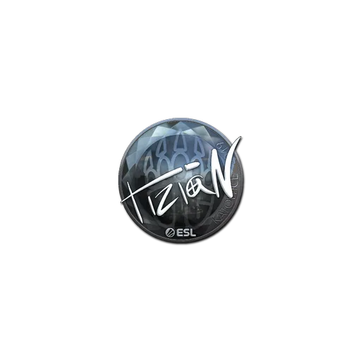 Наклейка | tiziaN (металлическая) | Катовице-2019