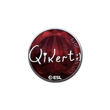 Sticker | qikert (Foil) | Katowice 2019