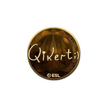 Sticker | qikert (Gold) | Katowice 2019