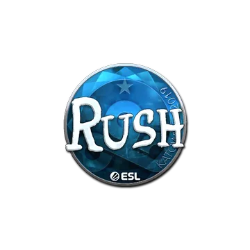 Sticker | RUSH (Foil) | Katowice 2019