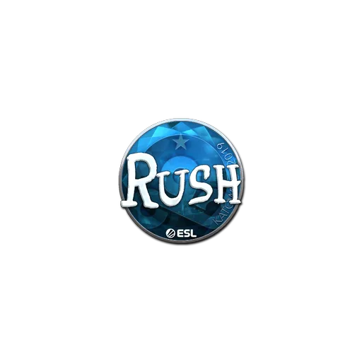 Sticker | RUSH (Foil) | Katowice 2019