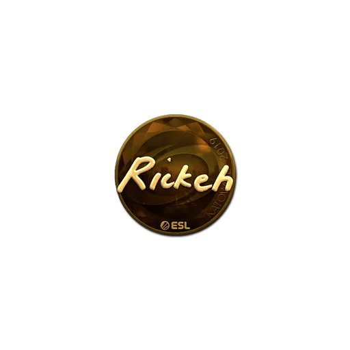 Sticker | Rickeh (Gold) | Katowice 2019