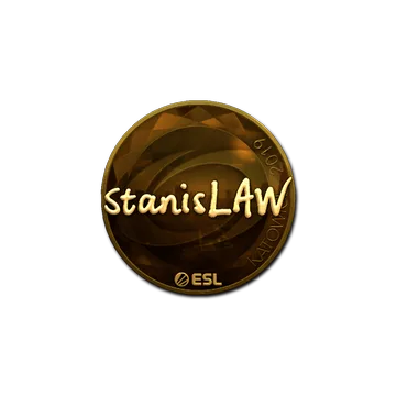 Sticker | stanislaw (Gold) | Katowice 2019