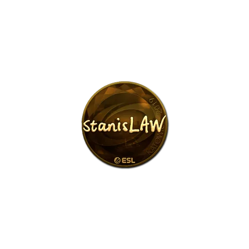 Sticker | stanislaw (Gold) | Katowice 2019
