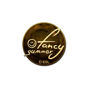 Sticker | Summer (Gold) | Katowice 2019