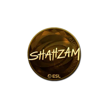 Sticker | ShahZaM (Gold) | Katowice 2019