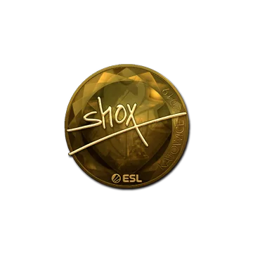 Sticker | shox (Gold) | Katowice 2019
