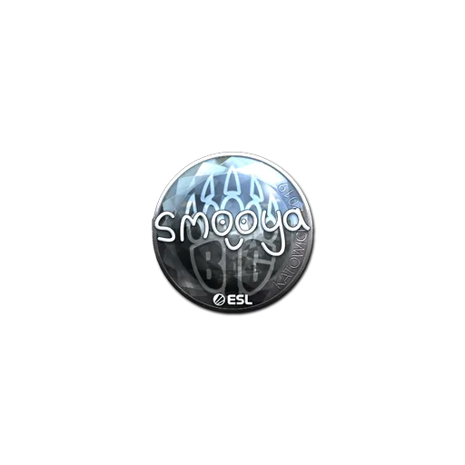 Наклейка | smooya (металлическая) | Катовице-2019