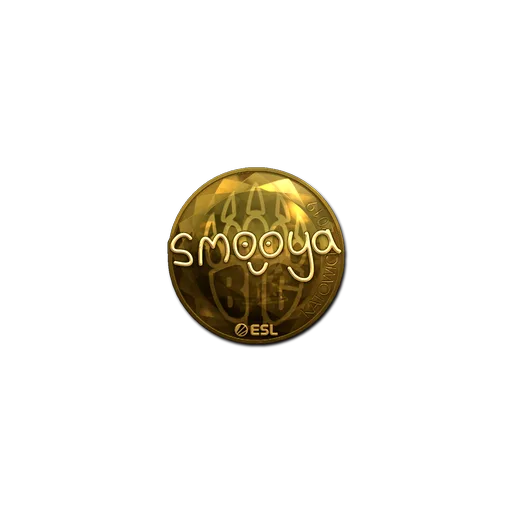 Sticker | smooya (Gold) | Katowice 2019