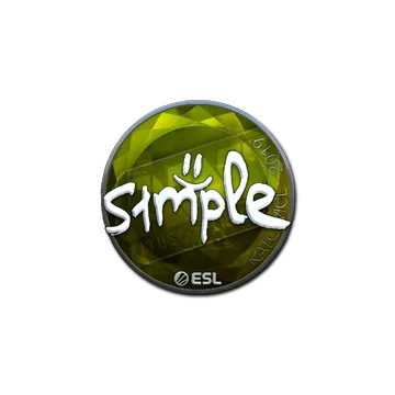 Sticker | s1mple (Foil) | Katowice 2019