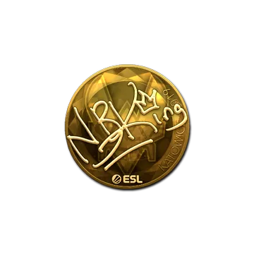 Sticker | NBK- (Gold) | Katowice 2019