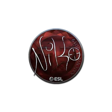 Sticker | NiKo (Foil) | Katowice 2019