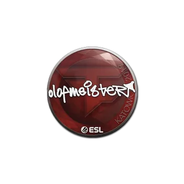 Sticker | olofmeister | Katowice 2019