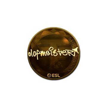 Sticker | olofmeister (Gold) | Katowice 2019
