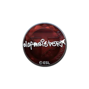Sticker | olofmeister (Foil) | Katowice 2019