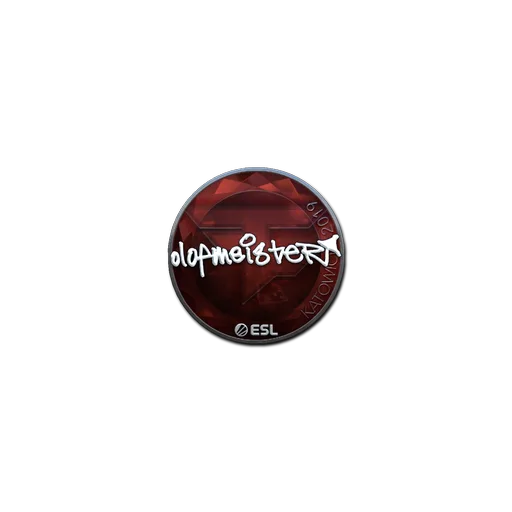 Sticker | olofmeister (Foil) | Katowice 2019